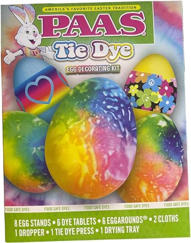 PAAS Tie Dye Easter Egg Decorating Kit - America's Favorite Easter Tradition