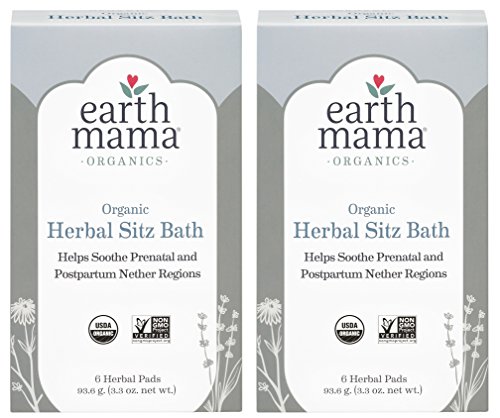 Earth Mama Angel Baby Postpartum Bath Herbs, 6 Count (Pack of 2)