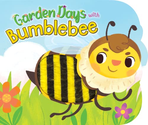 Little Hippo Books Garden Days with Bumblebee - Touch and Feel Board Book - Sensory Board Book