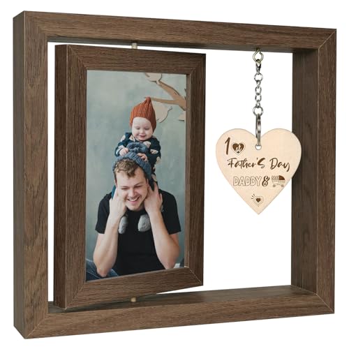 EYITUPC 1ST Fathers Day Picture Frame New Dad Daddy and Me Gifts First Father's Day Gifts