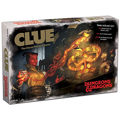 Clue Dungeons & Dragons | Collectible Clue Game for D&D Fans | Officially Licensed Dungeons & Dragons Board Game