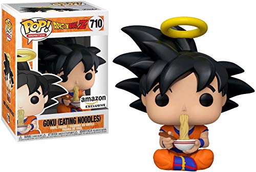 Funko Pop!: Dragonball-Z - Goku Eating Noodles, Amazon Exclusive