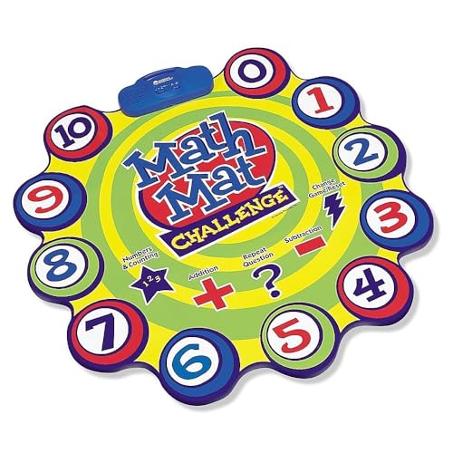 Learning Resources Math Mat Challenge Game,Multi-color,32 Dia in