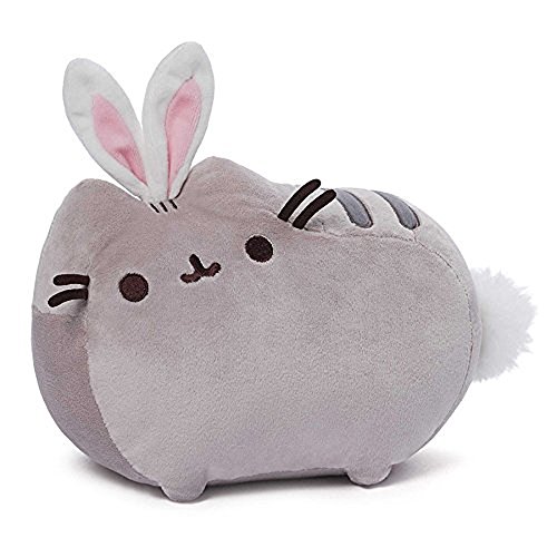 GUND Pusheen Cat as Bunny Rabbit Plush Stuffed Animal Collectible 10' x 7'