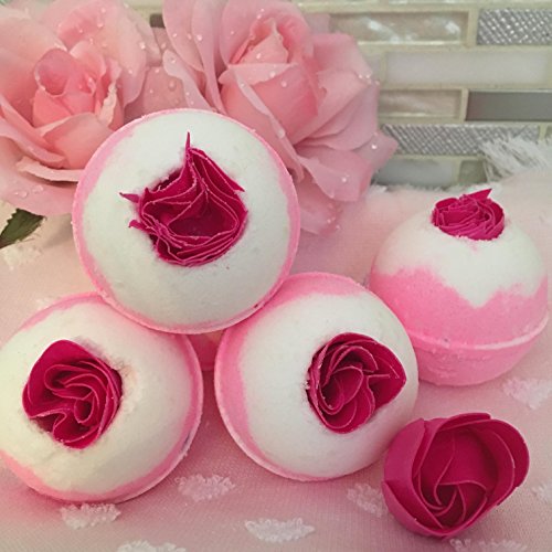 Valentine's Day Bath Bomb - Rose Petal Bath Bomb