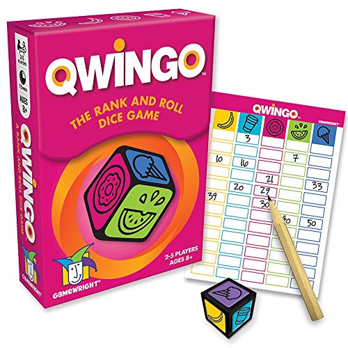 Gamewright Qwingo - The Rank & Roll Dice Game
