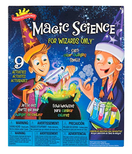 ALEX Toys Explorer Magic Science for Wizards Only Kids Science Kit, For Children Who Love to Experiment, Allows Children to Use Imagination and Creativity, For Ages 6 and up