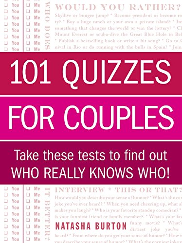 101 Quizzes for Couples: Take These Tests to Find Out Who Really Knows Who!