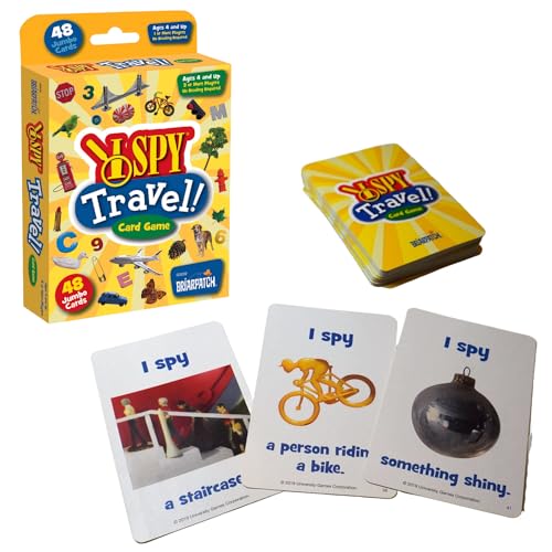 Briarpatch SPY Travel Card Game, based on the SPY books,For Preschool Kids, Ages 4+