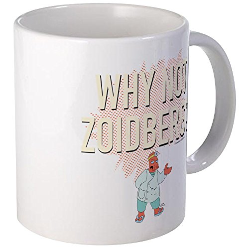 CafePress Futurama Why Not Zoidberg Mug Unique Coffee Mug, Coffee Cup