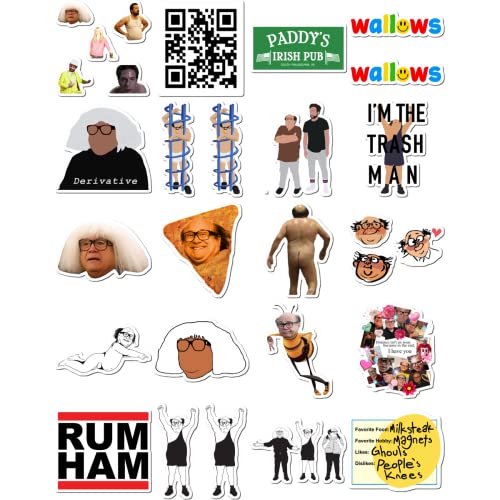 Stickers 20 Pcs Per Pack Danny Waterproof Devito Aesthetic Vinyl Colorful Laptop Water Bottle Bumper Car Bike Luggage Guitar Skateboard