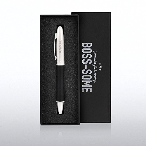 Silver Gift Pen - Thanks for Being Boss-some