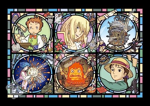 Ensky - Howl's Moving Castle - The Magical Castle, Art Crystal Jigsaw Puzzle (208-AC27)