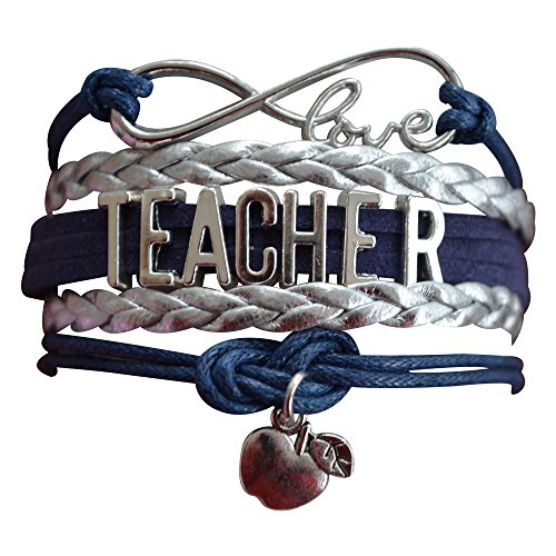 Infinity Collection Teacher Bracelet-Teacher Gift for Women, Show Your Teacher Appreciation, Thank You