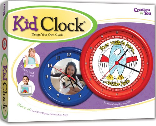 Kid Clock Design Your Own Clock Kit