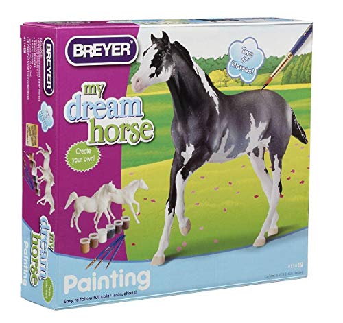 Breyer Paint Your Own Arabian and Thoroughbred Horse Craft Activity Set