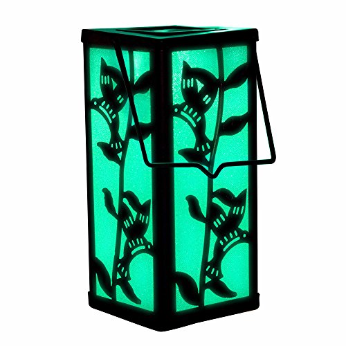 SolarDuke Hanging Lantern Solar Hummingbird Color Changing Decoration Garden Outdoor Light For Home Patio Deck Lawn Yard Holiday Decor For Wedding Birthday Party LED Tree Mount Fairy Ornament Lighting