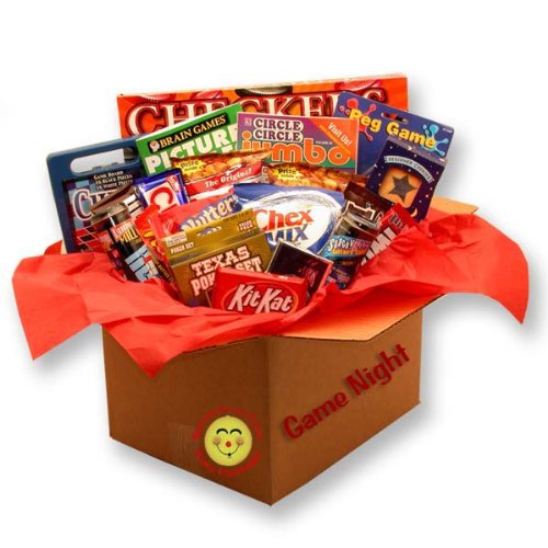 It's Family Game Night Care Package Box Gift Set