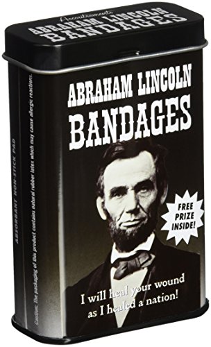 Archie McPhee Accoutrements Abraham Lincoln Bandages