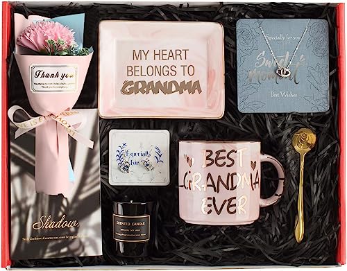 Gifts for Grandma - Birthday Gifts for Grandma - Grandma Gifts - Christmas Gifts for Grandma - Best Mother's Day Birthday Grandma Gift Basket