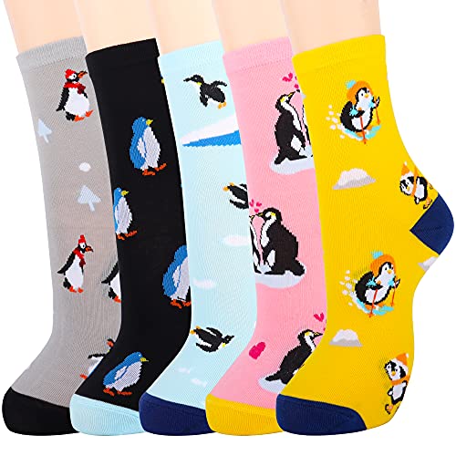 Jeasona Women's Cute Penguin Socks Penguin Gifts for Women Teenage Girls
