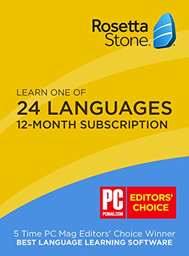 Rosetta Stone: Learn a language for 12 months on iOS, Android, PC, and Mac - mobile & online access