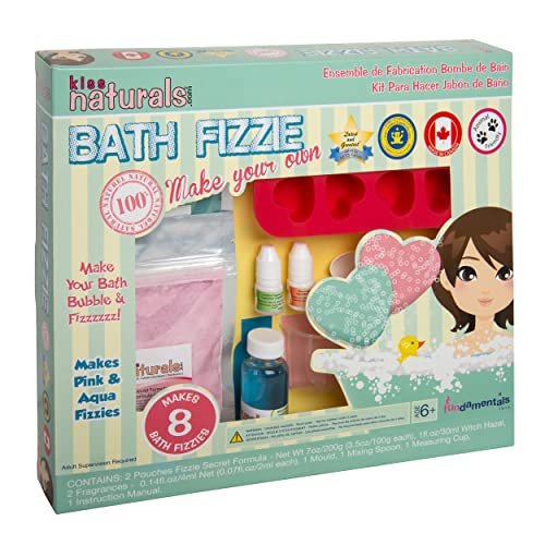 Kiss Naturals: Bath Fizzie Making Kit - All Natural, DIY