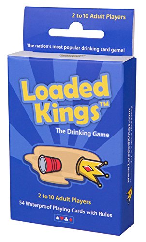 Loaded Kings - The Drinking Card Game (Waterproof Playing Cards)