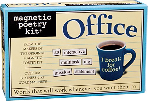 Magnetic Poetry - Office Kit - Words for Refrigerator - Write Poems and Letters on the Fridge - Made in the USA