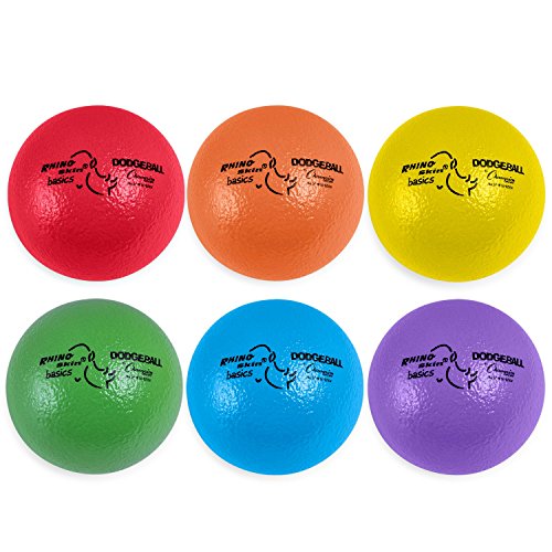 Champion Sports Rhino Skin Basic Dodgeball Set, 6'