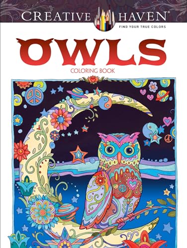 Creative Haven Owls Coloring Book (Adult Coloring Books: Animals)