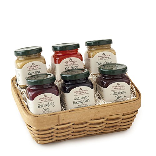 Stonewall Kitchen 6 Piece Sampler Basket