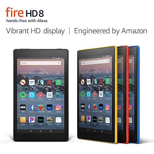 Fire HD 8 Tablet (8' HD Display, 16 GB) - Black (Previous Generation - 8th)