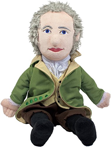 The Unemployed Philosophers Guild Alexander Hamilton Doll - 11' Soft Stuffed Plush Little Thinker