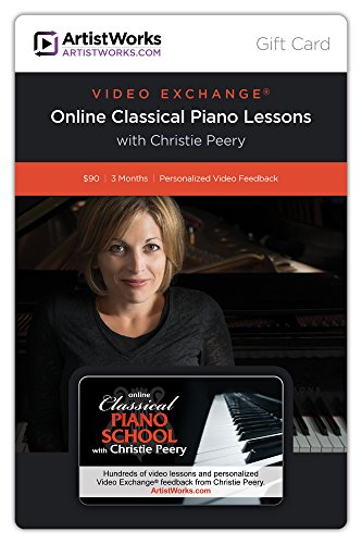 ArtistWorks Gift Card - Online Piano School with Christie Peery