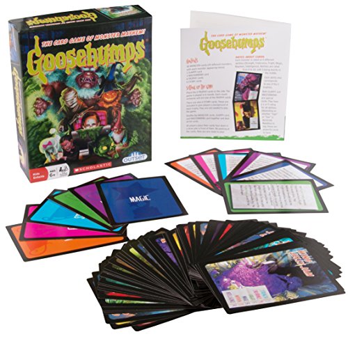 Outset Media - Goosebumps Card Game Pits Monster Vs Monster - 30 Unique Characters (Ages 6+)