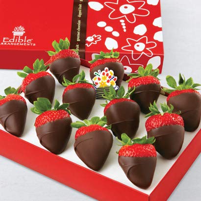 Edible Arrangements Fresh Chocolate Covered Strawberries Gift Box
