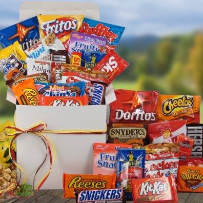 Snackstravaganza Deluxe Snack Gift Basket | College Student Gift Idea