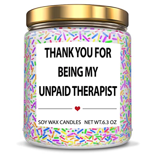 Birthday Gifts for Best Friends Therapist Gifts Thank You Gifts for Women Nurse Teacher Bestie Lavender Scented Candles Gifts Valentine's Day Gifts Home Friendship Gifts for Mom Her Sister