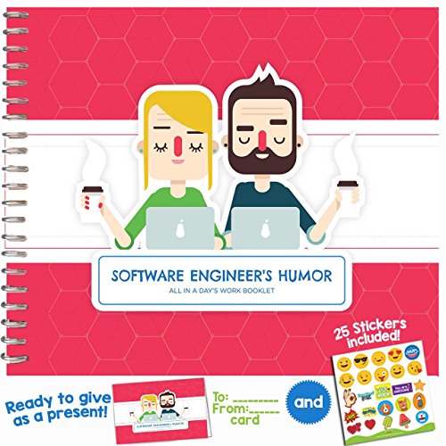 Software Engineer Humor Edition - A 24-Page Hardcover Booklet with Funny Quotes Makes This Journal a great Gift for Your Favorite Computer Programmer, Tech Geek or Coder