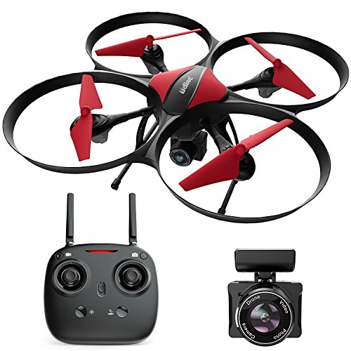 Force1 Drone for Beginners Altitude Hold 15-min Flight Time 720P Camera One Key Return Headless Mode U49C Quadcopter