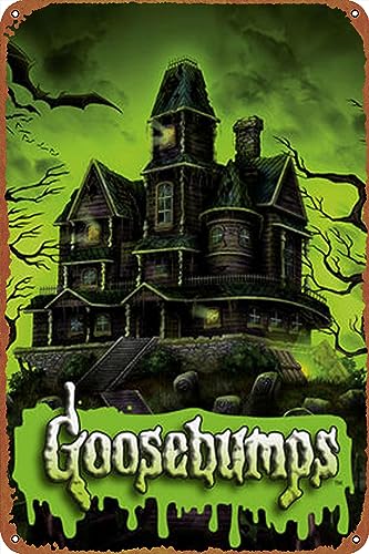 Goosebumps Tin Sign Retro Metal Movie Poster Art Wall Home Decor 8x12 Inches