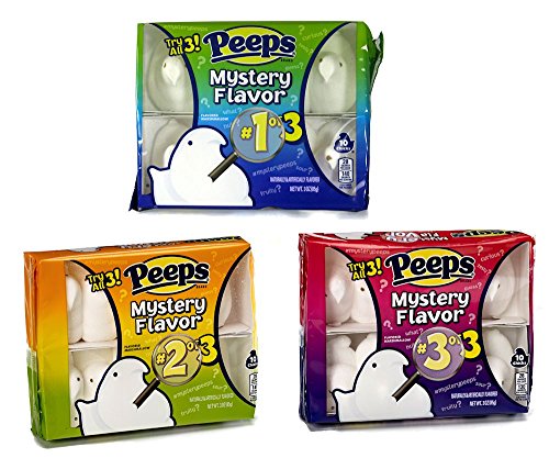Peeps Mystery Flavored Chicks - Three Pack