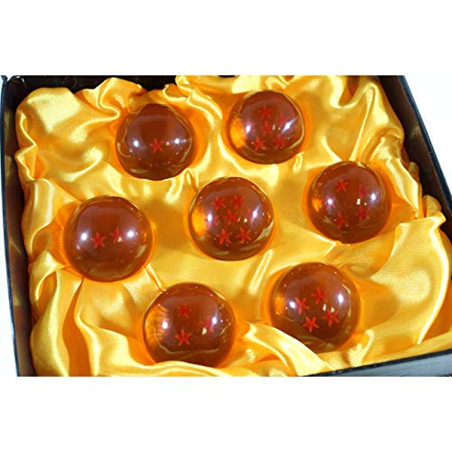 Dragon Ball Set 7pc Star Ball 45MM Dragonball Z Anime Cosplay with Gifting Box