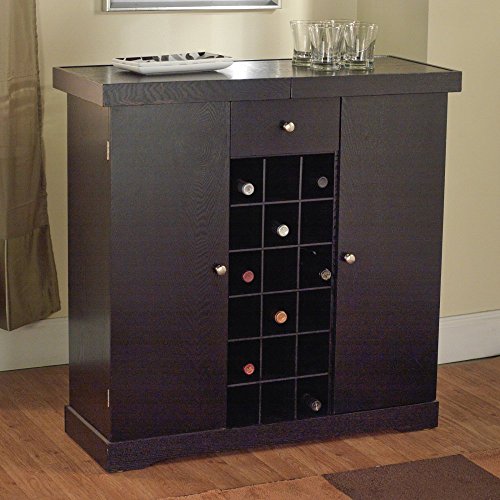 TMS Wine Storage Cabinet, Espresso