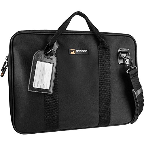 Protec Slim Portfolio Bag, Black (P5), Fits up to 10.5 x 15' paper