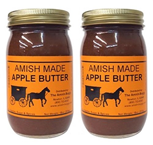 The Amish-Buggy Apple Butter, 2 jars 18 oz.