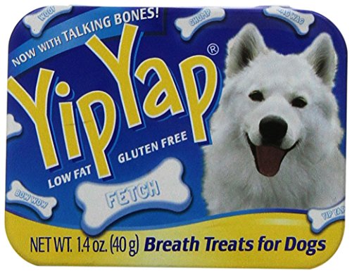 Chomp Yip Yap Breath Fresheners For Dogs (1, 1.4-Ounce Tin)
