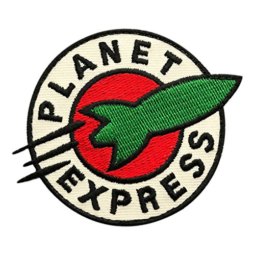 FUTURAMA Planet Express Embroidered Hook fastener Patch (2.5 inch)