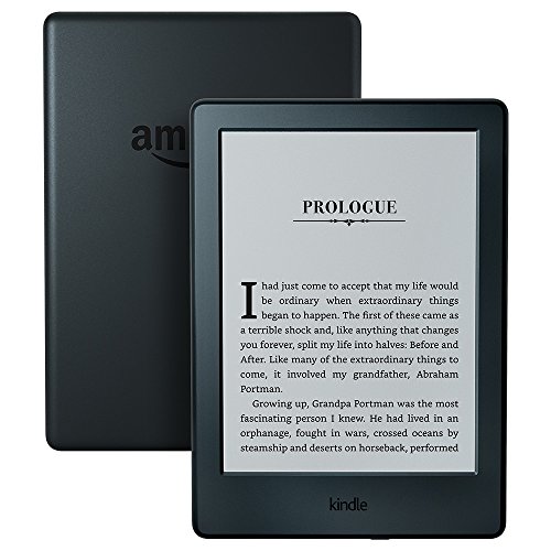 Kindle E-reader (Previous Generation - 8th) - Black, 6' Display, Wi-Fi, Built-In Audible - Includes Special Offers